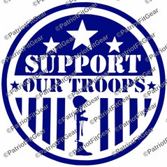 Support Our Troops,Navy,Army,USAF,USCG,Military,Stickers,USA,Vinyl Decal