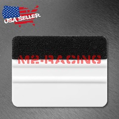 4″ Felt Edge Squeegee Scraper Vinyl Wrap Decal Sticker Application Car Tool