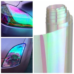 Camaleón Neo Chrome Dark Smoke Tint Headlight Taillight Fog Lamp Vinyl Film NEW