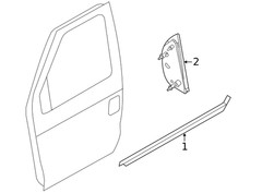 Genuine Ford Door Applique 2C2Z-15214A62-AAA