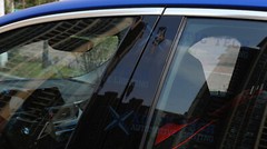 Piano Black Pillar Posts For BMW 3-Series E90 2005-12 Sedan Door Trim Cover Kit