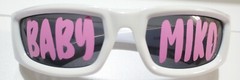 Young Miko XOXO 2024 Tour DIY Letters for Glasses Decal * Glasses not Included*