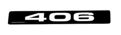 406 Cubic Inch Emblem (B) Standard