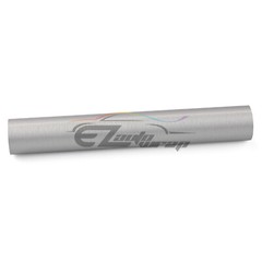 Premium Brushed Aluminum Silver Steel Vinyl Wrap Sticker Decal Film Air Release