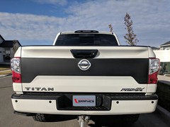 Tailgate Blackout Decal For 2016 2017 2018 2019 Nissan Titan Vinyl Sticker Rear