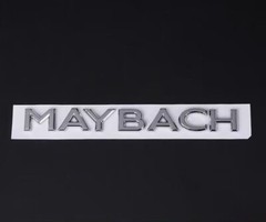 4pcs Chrome For ” MAYBACH ” Emblem Auto Side Fender Badge for Mercedes-Benz S400