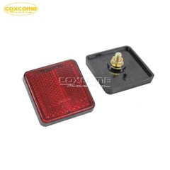 2X Motorcycle Truck ATV LED Rectangle Reflector Tail Brake Stop Light Universal