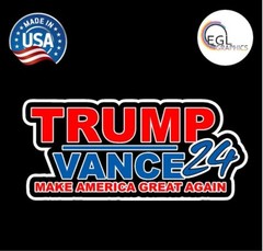 President Donald Trump JD VANCE Flag 2024 Vinyl Decal Sticker Truck MAGA USA JD