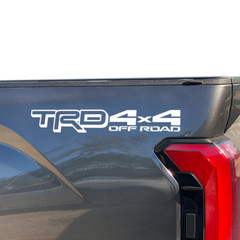 TRD Off Road Toyota Tundra 2024 2025 vinyl decals stickers bedside offroad 2P