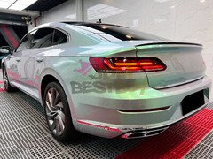 ESSMO PET Space Candy Gloss Gray Green Car Vehicle Vinyl Wrap Decal Sticker