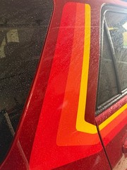OEM Toyota Tacoma 40th Anniversary Heritage Decals – red, black or white RH ONLY