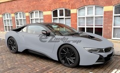 Premium Ultra Matte Flat Storm Gray Car Auto Vinyl Wrap Sticker Decal Sheet Film