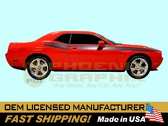 2008 2009 2010 2011 2012 2013 2014 Challenger R/T Upper Body Stripe Decal Kit