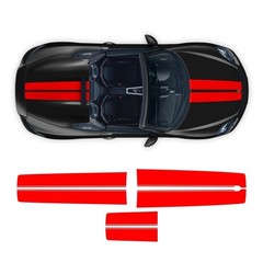 Contoured top side vinyls for Spyder-Star Sam