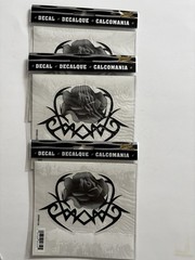 Rose Design Vinyl Die-Cut Decal from Elegant USA Set of 3 – NOS