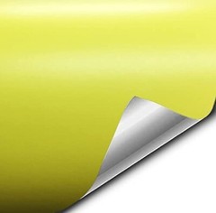 C8 Corvette ACCELERATE YELLOW STEERING WHEEL STRIPE (2×5 Inches)