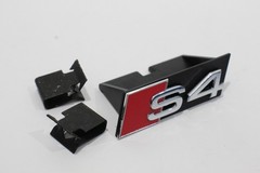 Audi S4 B6 Grill Badge Logo Emblem and Clips New Genuine 8E0853736A