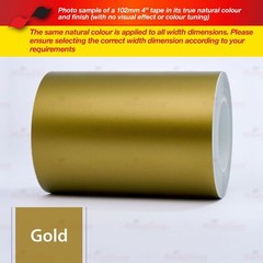 GOLD 12mm 1/2″ Roll PinStripe PinStriping Double Lines Tape Vinyl Car STICKER