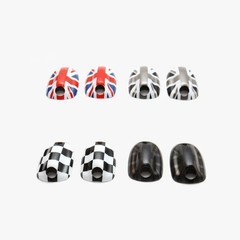 2PCS/SET Car Wiper Water Spray Nozzle Cover For MINI Cooper F54 F55 F56 F57 F60