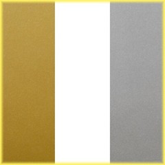 Universal 3/16″ 2-Color Pinstripe (Ultra Lite) 0216252 – Gold Met./Silver Met.