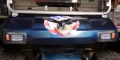 Faux Halogen Look Rectangle Headlight Stickers for Stock, Derby, Race, RC Cars