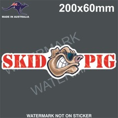 SKID PIG STICKER JDM DRIFT