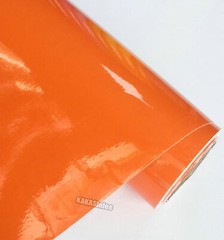 Orange Gloss Bright Metallic Paint Entire Car Vinyl Wrap SUV Roof Sticker PVC US