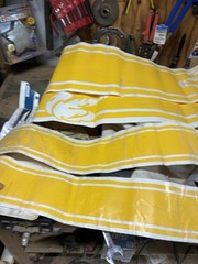 Dodge Ram 1500 Decals Vinyl Graphics Rear Side Bed Racing Stripes x4 NOS