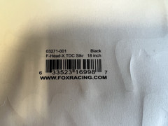 FOX RACING DECAL 18 INCH