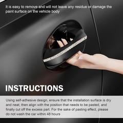 Versatile Rhinestone Adhesive Strip, 14.9 Ft for Cars and Personal Items