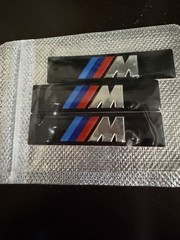 BMW M Silicone Car Sticker BMW Decal Gel Sticker 3 Pack Weather Mats