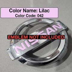 Front Emblem Vinyl inlays FOR 2013-2018, Nissan Altima. Emblem NOT included.