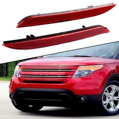 Bumper Reflector Rear Left And Right Reflector Red Bumper Reflector High Quality