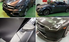 12″ x 60″ Gray Brushed Aluminum Vinyl Film Wrap Sticker Decal Air Bubble Free