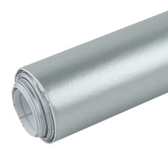 30*150CM Satin Matte Chrome Metallic Silver Vinyl Film Wrap Sticker Bubble