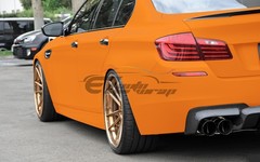 Premium Ultra Matte Flat Flame Orange Auto Vinyl Wrap Sticker Decal Sheet Film