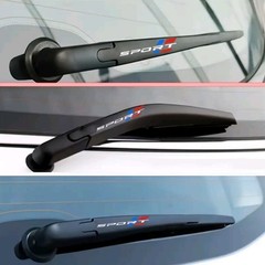 2PCS SPORT Tri-color” Car Stickers Graphic Car Wiper Decals, Waterproof & Wear.