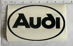 AUDI Vinyl Decal Large 7” CHOOSE YOUR COLOR-Car,Boat,Window,Tumbler