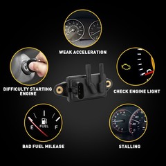 1/2Set EGR Sensor Feedback Pressure F77Z9J460AB for Mercury Ford Lincoln Mazda K