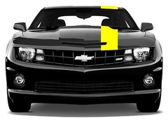 Chevy CAMARO 8″ Single Offset EZ Rally Racing Stripes Vinyl Decal Graphics