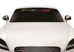 Laser Decal Car Front Windshield Window Decorative Sticker Reflective Waterproof