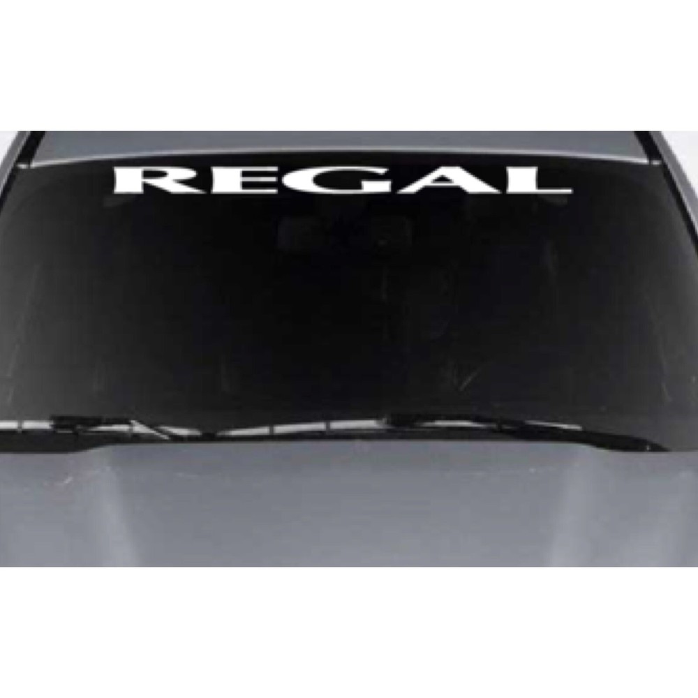 1993-2024 OEM Buick Regal Center Windshield Decal Banner Fits All Models NEW 1PC