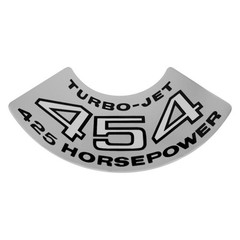 QRP JSB0014 “454 Turbo-Jet 425HP” Turbo-Jet Decal