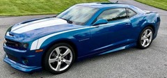 Front Hockey Side Stripes & Rally Stripe Kit fit 2010-2013 Chevrolet Camaro