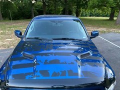 American Flag Vinyl Decal Graphics – Hood Roof Side for Truck Car SUV RV Trailer
