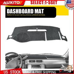 For 07-13 Chevy Silverado 2500 HD 3500 HD Pickup Truck Dash Board Cover Mat 1-5X