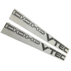 DOHC Vtec Stickers 92-00 Honda Civic Si Die Cut Vinyl OEM 1.2″ x 16″