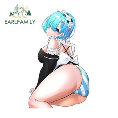 EARLFAMILY 5.1″ PVC Rem Re Zero Anime SUV Car Sticker Motorcycle Decal RV decor