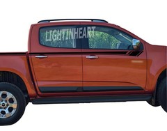 Pickup Truck Sticker Waist Line Stripe For Chevrolet Colorado Trunk Side Decals