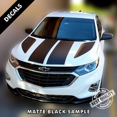 Chevrolet Equinox LS 4 Hood Decal Stripes Pre Cut Fits 2018 Models |2